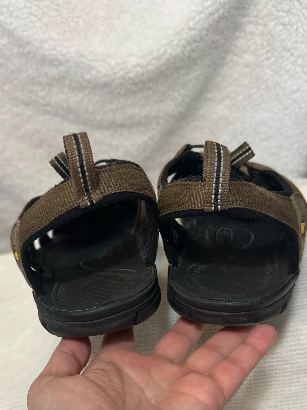 New Men’s Keen sandals 13 EU 47 Newport Clearwater tan brown bison water shoe 13